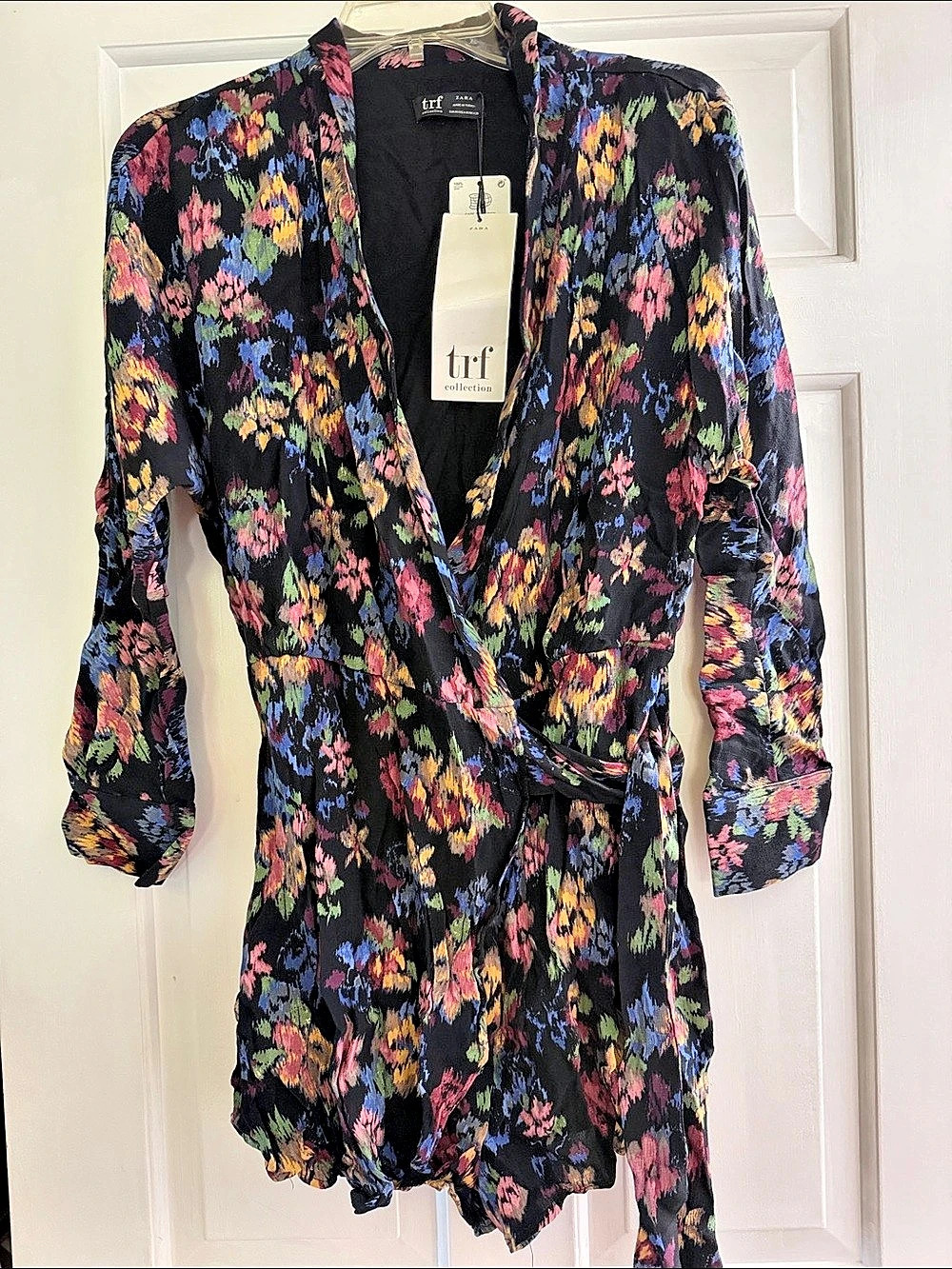 t|f|l Floral Wrap Mini Dress NWT